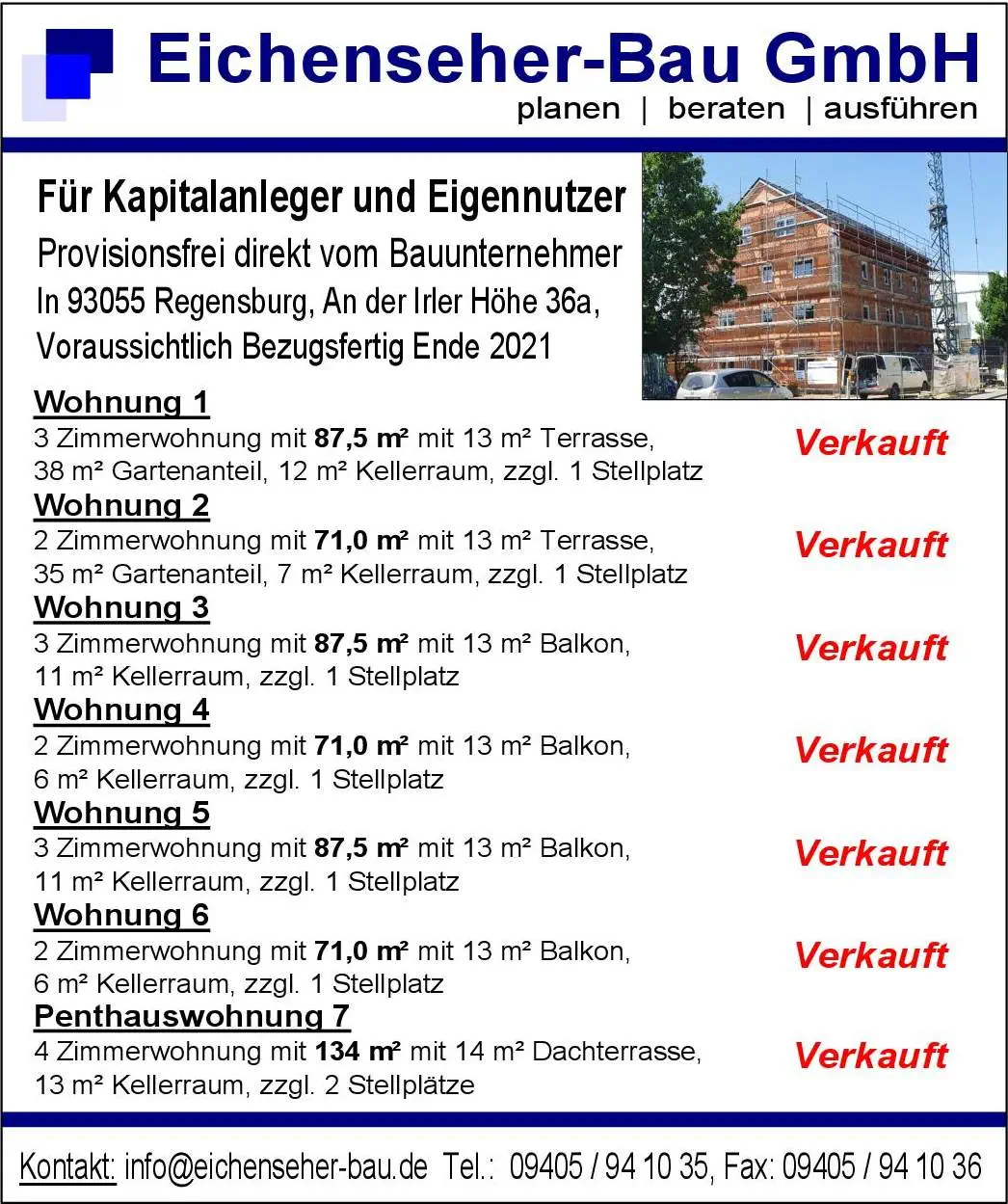2020 01 Immobilien Regensburg Ihrler Hoehe